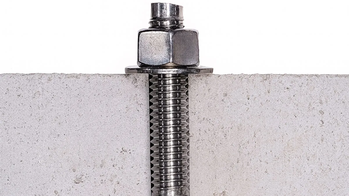 نصب رول بولت در بتن